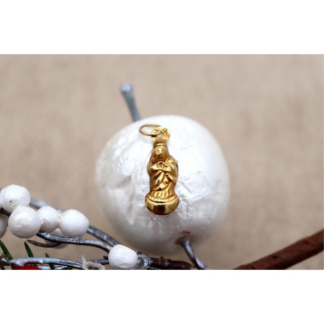 19.2k Gold Pendant For Sale - Image 5 of 6