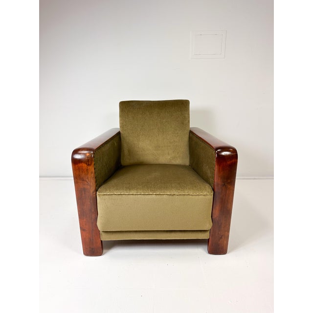 Mid-Century Modern 1930s Swedish Art Deco Chair For Sale - Image 3 of 9