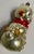 What a cute handblown snowman Christmas Tree ornament. He is round and jolly with his red scarf and is carrying a bright...