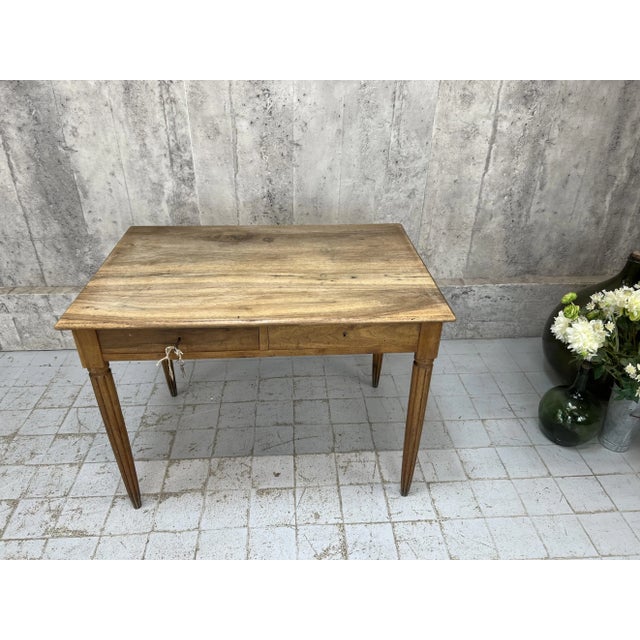 Dimensions: 100.5cm long x 70cm wide x 75cm high. Oh this is a beauty. Made from walnut wood, the top in particular has...