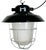 Industrial Black Enamel Factory Hanging Lamp from Elektrosvit, 1960s For Sale - Image 15 of 15
