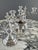 Silver-Plated Metal Candelabra, 1900s For Sale - Image 6 of 10