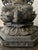 Amida Butsu Bhudha in Carved Wood For Sale - Image 11 of 13