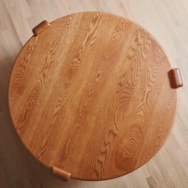 Contemporary Cheval White Oak Coffee Table by South Loop Loft For Sale - Image 3 of 11