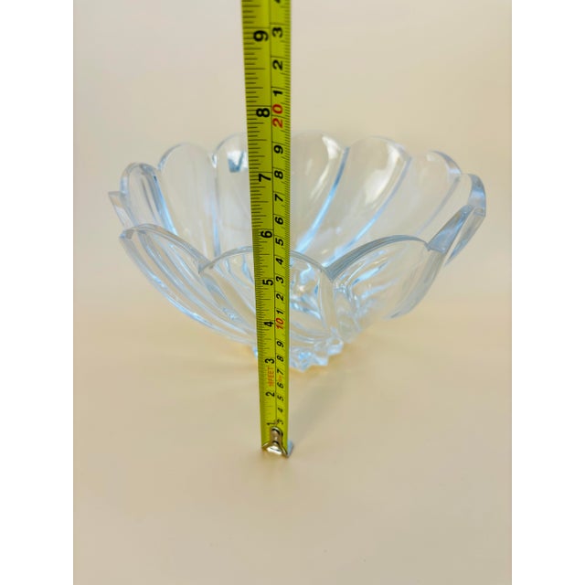 Marquis by Waterford Crystal Twisted Petal Centerpiece Bowl For Sale - Image 9 of 10