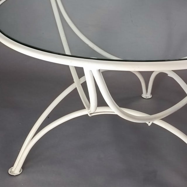Italian Garden Table and Chairs, 1950s, Set of 5 For Sale - Image 5 of 11