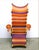 Afrika Throne in Metal and Woven Polyethylene, 2000s For Sale - Image 5 of 15