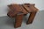 Brown Vintage Natural Coffee Tables in Walnut, Ca 1970/1980 For Sale - Image 8 of 17