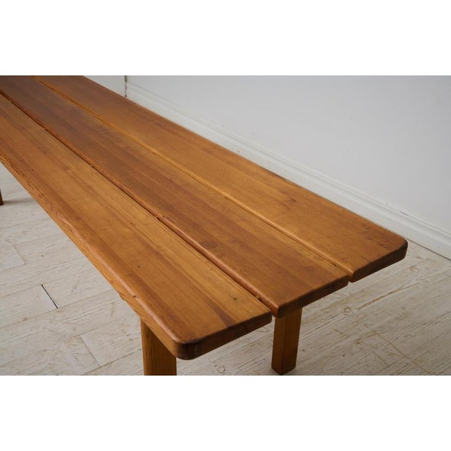 Scandinavian Modern Asserbo Bench attributed to Børge Mogensen, Karl Andersson & Söner, 1970s For Sale - Image 6 of 8