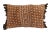 Brown African Custom Made Bogolan Lumbar Mud Cloth Pillow 16.5" For Sale - Image 8 of 8