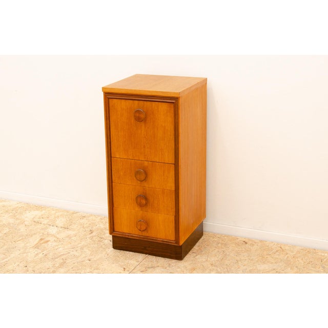 1950s Mid-Century Chimney Chest of Drawers from Up Závody, 1958 For Sale - Image 5 of 18