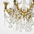 Metal French Antique Chandelier by Baccarat, Crystal and Bronze For Sale - Image 7 of 9