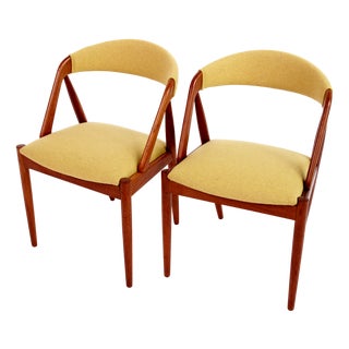 Set of Dining Chairs by Kai Kristiansen for Schou Andersen, 1960s For Sale