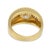 Vintage Gia 2.43 Round Brilliant Cut Diamond 18k Yellow Gold Engagement Ring, Size 7.75 For Sale In Los Angeles - Image 6 of 8