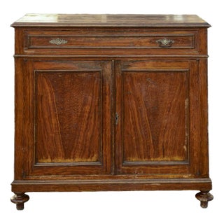Sideboard with Drawer and 2 Doors in Italian Lacquered, 1800s For Sale