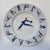 Blue Large Porcelain Plate by Sonia Rykiel, France, 1990s For Sale - Image 8 of 18