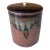 Rare Antique Japanese Ceramic Takatori Ware Hoso Mizusashi For Sale