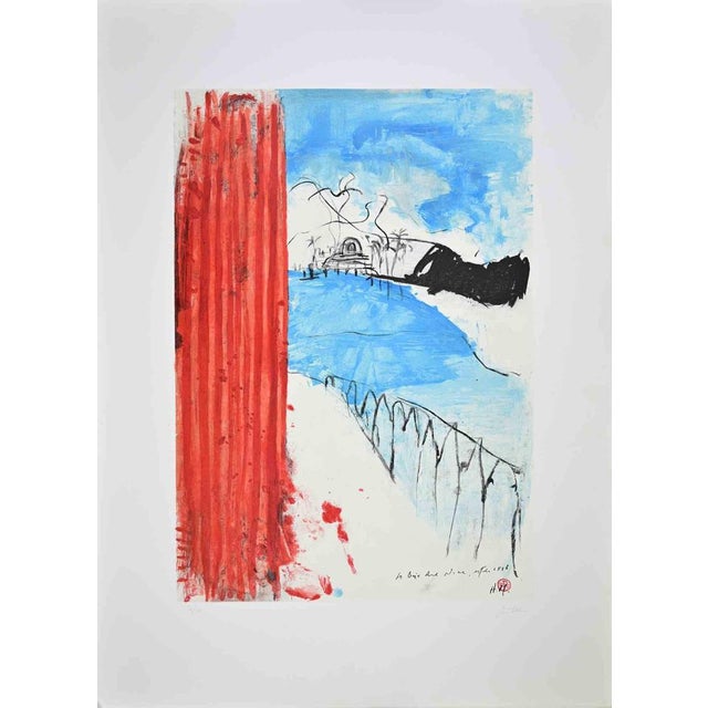 Piero Pizzi Cannella, Bonjour Matisse, Lithograph, 2007 For Sale - Image 4 of 9