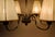 Mid-Century 6-Arm Chandelier in Brass with Silk Shades by Rupert Nikoll, 1958 For Sale - Image 13 of 16