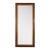 Oversized Antique Renaissance Revival Gilt Trimmed Walnut Mirror C1890 For Sale