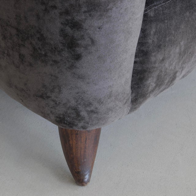 1950s Vintage Wingback Chair by Paolo Buffa, Italy, 1950s For Sale - Image 5 of 8