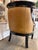 Late 19th Century Antique Regency Style Tufted Leather Armchair For Sale - Image 5 of 7