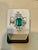 4Ct Finest Zambian Emerald Cut Emerald & 2.5Ct Diamond Ring, 18 Kt Gold Size 6.5 For Sale - Image 18 of 18