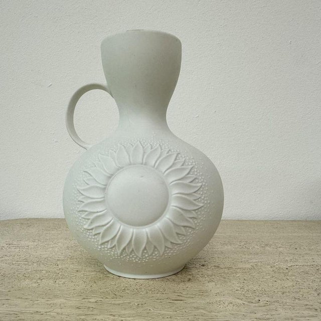 White Vintage German Bisque Vases from Kaiser Bavaria , 1960s, Set of 7 For Sale - Image 8 of 18