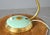 Green and Brass Table Lamp by Helo, 1950s For Sale - Image 9 of 11