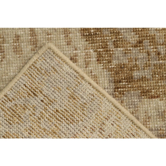 Rug & Kilim Rug & Kilim’s Leo Rug in Gold, 8x10 For Sale - Image 4 of 5