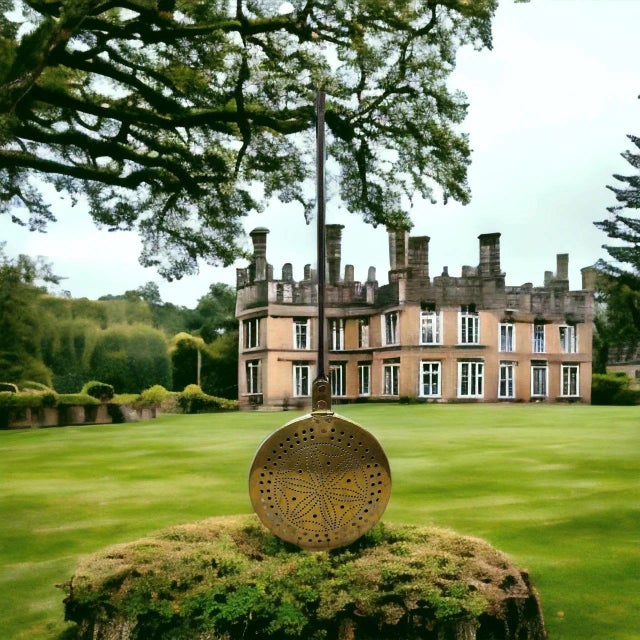 Early 18th Century French Brass Plague Pan With Forged Iron Handle For Sale - Image 12 of 12