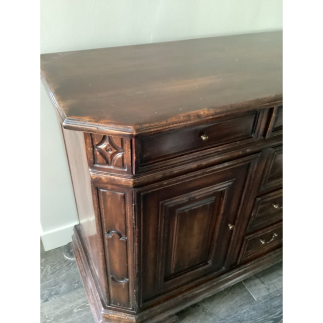 Heirloom Quality Vintage Hardwood Sideboard For Sale - Image 11 of 12
