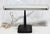 Vintage Toleware Metal Gooseneck Desk Lamp For Sale - Image 4 of 5