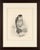 Antique peregrine falcon bird print by lilian m. Medland, circa 1908 a finely detailed original antique ornithological...