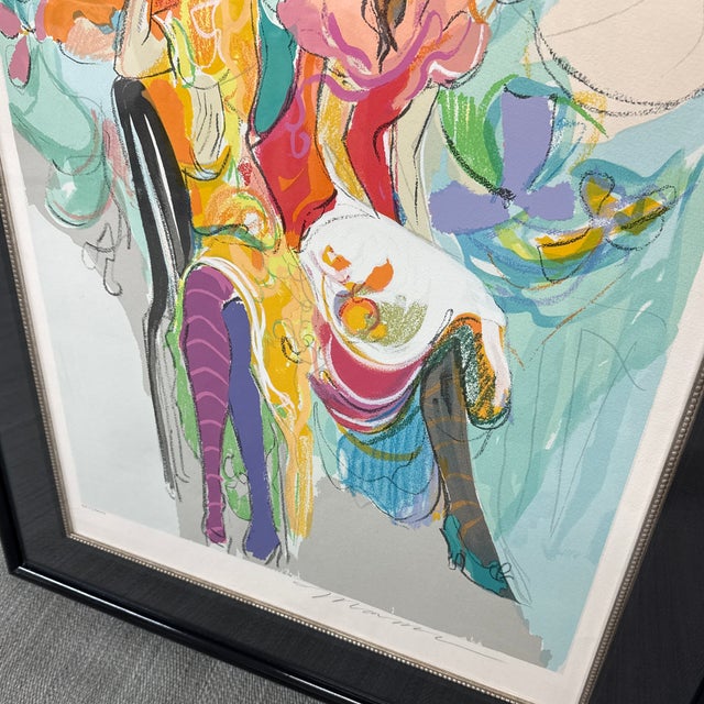 Wood Circa 1994 Isaac Maimon "Les Coquettes", Signed For Sale - Image 7 of 12