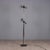 Paint Chromed Metal Floor Lamp For Sale - Image 7 of 11