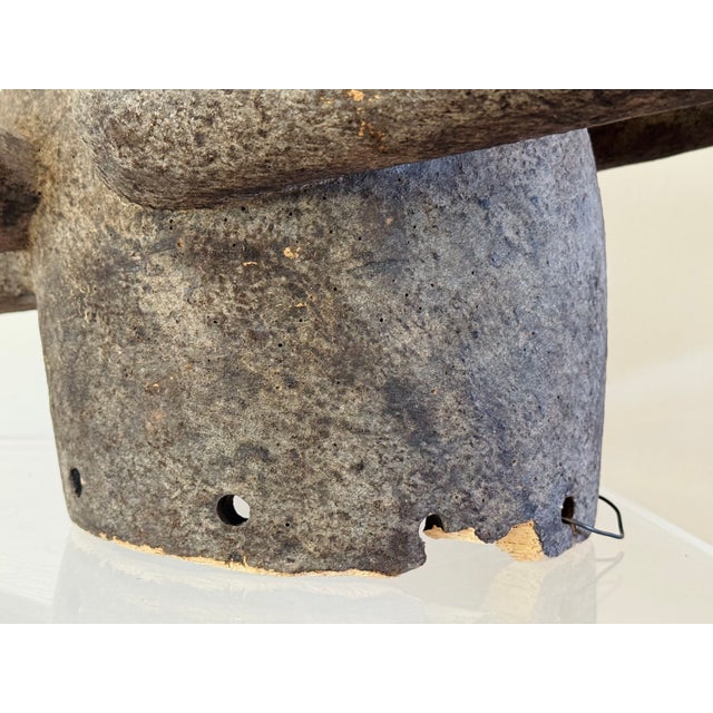 20th Century Chamba Bush Cow Mask From Nigeria For Sale - Image 15 of 15