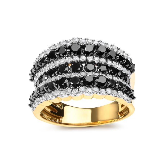 Indulge in the exquisite luxury of our Multirow Band Ring, a masterpiece of fine jewelry that exudes opulence and...