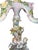 Ceramic Pair of Meissen Style Porcelain Five-Arm Candelabras. Germany, 20th Century. For Sale - Image 7 of 10
