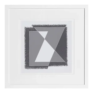 Josef Albers, Movement in Gray - P2, F30, I2, Geometric Abstract Screenprint
