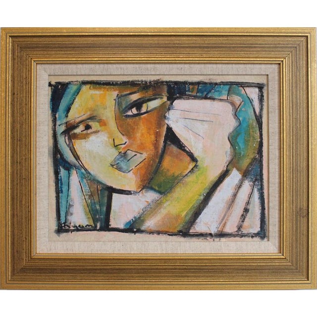 Florentine School Artist, Hidden Portraits XXXI, 1980s-1990s, Framed For Sale - Image 11 of 11