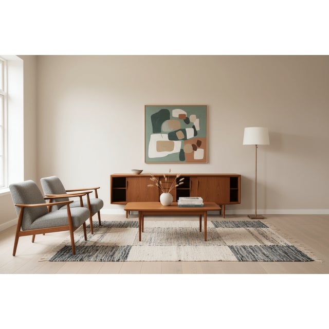 Vintage Sideboard in Teak by Axel Christensen for Omann Jun, 1960s For Sale - Image 11 of 18