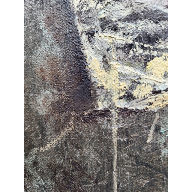 Ronald Davies Canadian Woodland Wildflower Oil Painting, Framed, Mid-20th Century For Sale - Image 12 of 18