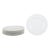 1980s Plates in White Porcelain by Rosenthal, Germany, 1980s, Set of 7 For Sale - Image 5 of 5
