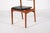 Mid-Century Danish Teak Dining Chairs with Black Skai Seats, 1960s, Set of 4 For Sale - Image 10 of 14