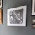Contemporary Black and White Equestrian Photography Mare Horse and Baby Foal For Sale - Image 3 of 6