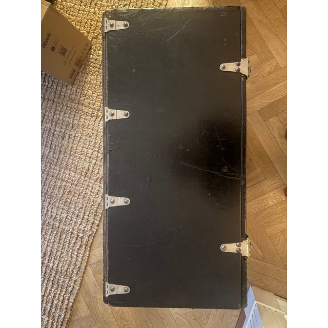 Art Deco Vintage Louis Vuitton Trunk For Sale - Image 3 of 6