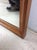 Mid Century Modern Long Rectangular Wall Mirror With Unique Carved Detail at Top of Frame For Sale - Image 11 of 16