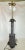 Antique Cast Metal Lamp For Sale - Image 4 of 8