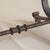 French Art Deco Wrought Iron + Black Fossil Marble Occasional Table, 1940s For Sale - Image 10 of 11